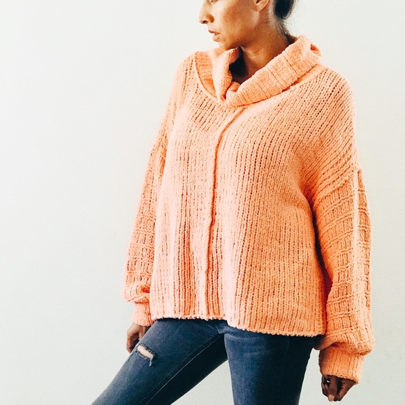 SOLD NWOT Free People knit sweater size Large - Picture 2 of 5